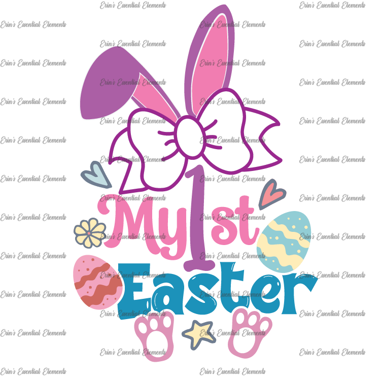 My 1st Easter DTF Heat Transfer