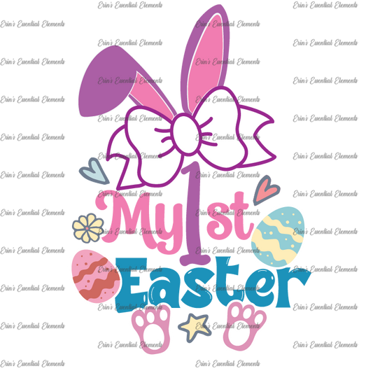 My 1st Easter DTF Heat Transfer