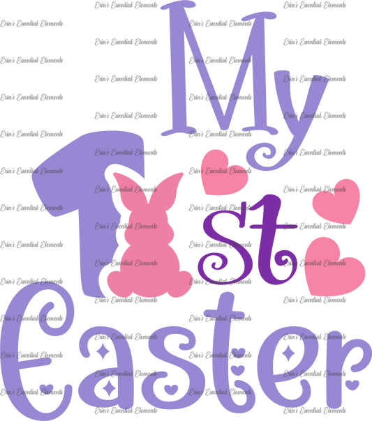 My 1st Easter DTF Heat Transfer