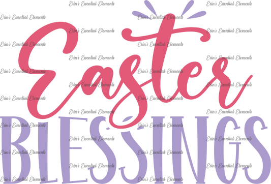 Easter Blessings DTF Heat Transfer